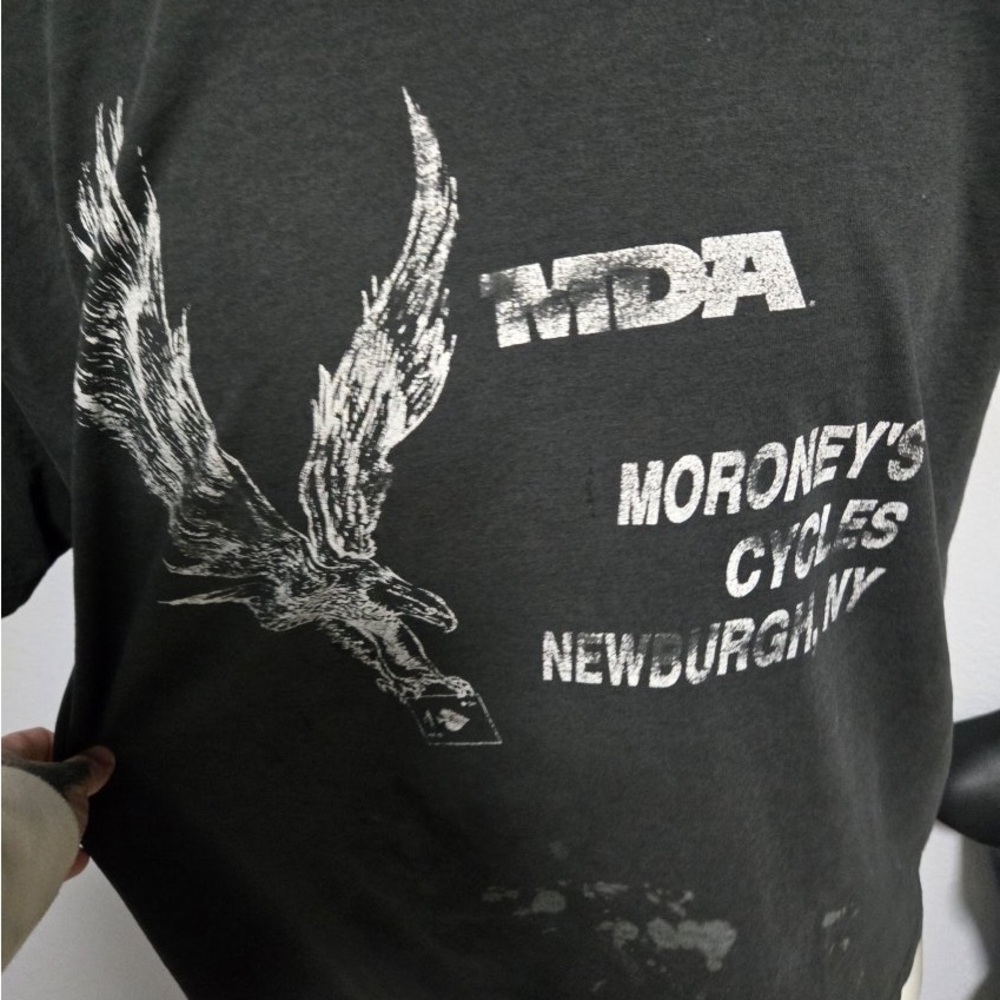 MDA Black Graphic Tee